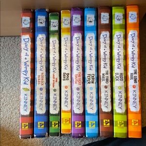 Diary of a Wimpy Kid books 1-9